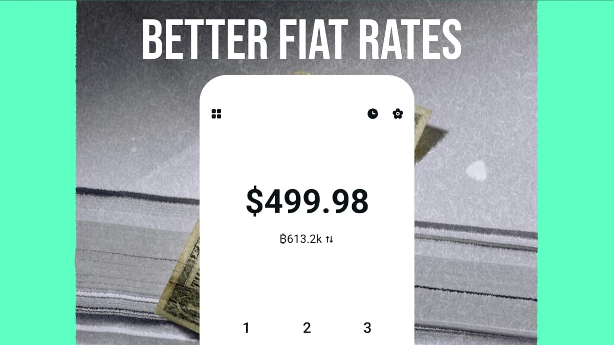 Numo v1.5 — better fiat rates